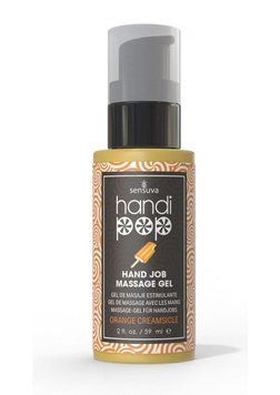 Смачний гель для вишуканих мануальних та оральних пестощів Sensuva &mdash; Handipop Orange Creamsicle 59мл SO9822 фото - купити в секс-шопі Чорний Кролик