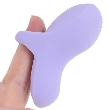Вібратор на палець FUZU Sensa Skin Activated Fingertip Vibe &ndash; Pastel Purple, сенсорне керування, 8 режимів SX2742 фото - купити в секс-шопі Чорний Кролик