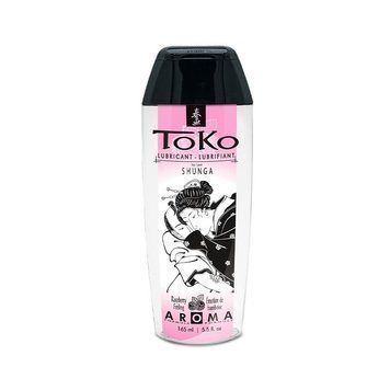 Лубрикант на водній основі Shunga Toko AROMA &ndash; Raspberry (165 мл), не містить цукру SX2797 фото - купити в секс-шопі Чорний Кролик