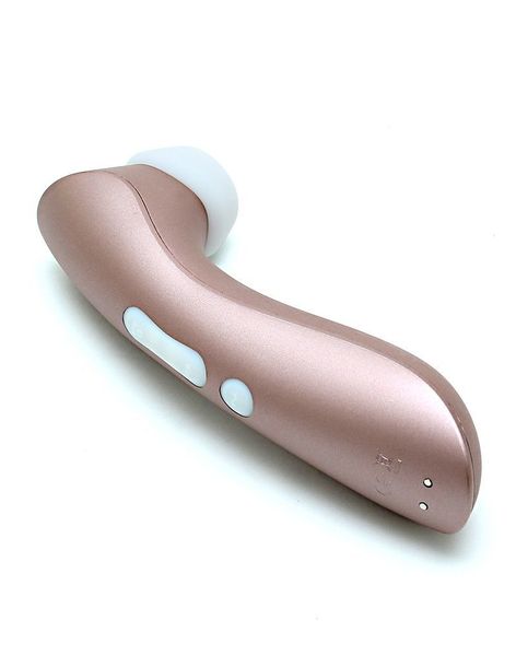 Вакуумний кліторальний стимулятор Satisfyer Pro 2+ Vibration з вібрацією SO2303 фото - купити в секс-шопі Чорний Кролик