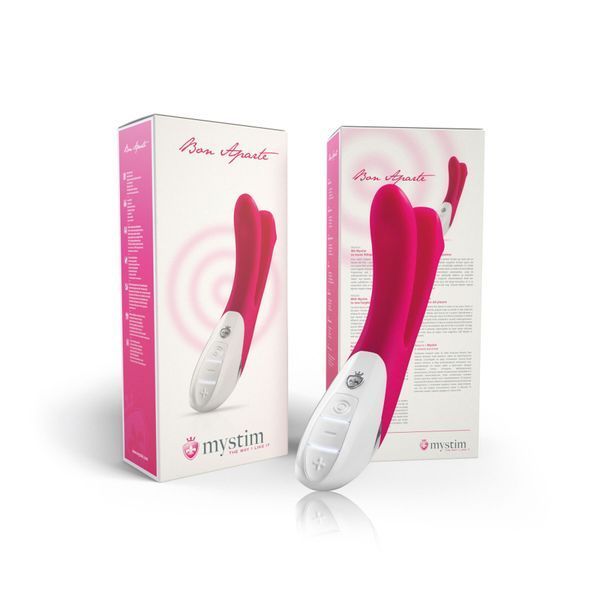 Вібратор Mystim Bon Aparte Pink SX3186 фото - купити в секс-шопі Чорний Кролик