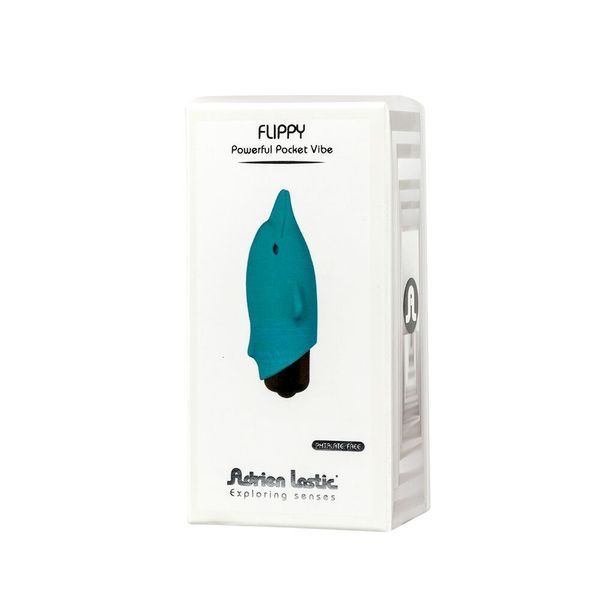 Віброкуля Adrien Lastic Pocket Vibe Flippy 10 із стимулювальним носиком AD30585 фото - купити в секс-шопі Чорний Кролик