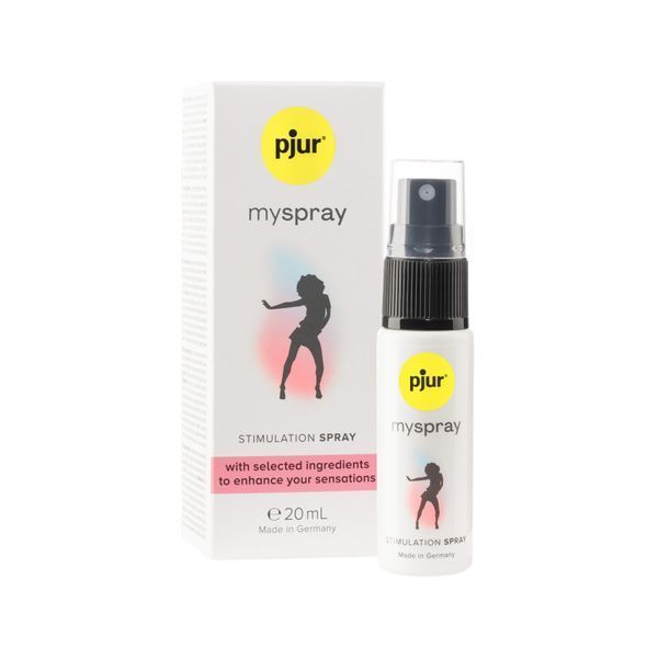 Збудливий спрей для жінок pjur My Spray 20 мл з екстрактом алое, ефект поколювання PJ10470 фото - купити в секс-шопі Чорний Кролик