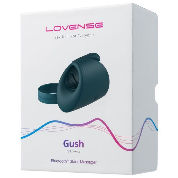 Смарт-вібромастурбатор для головки члена Lovense Gush SO5749 фото - купити в секс-шопі Чорний Кролик