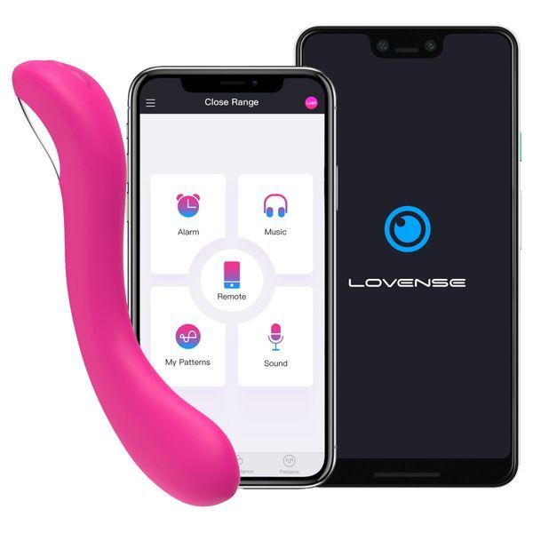 Осцилюючий смарт вібратор для точки G Lovense Osci 2 SO4088 фото - купити в секс-шопі Чорний Кролик