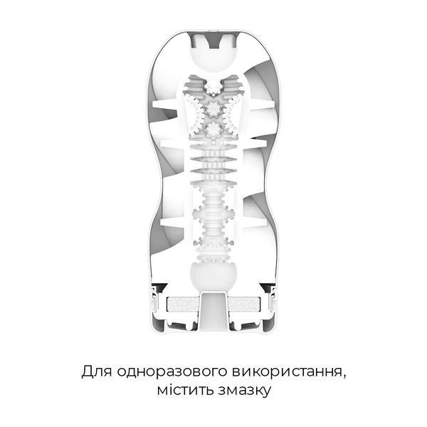 Мастурбатор Tenga Deep Throat Cup Extra Cool з охолоджувальним лубрикантом (глибоке горло) SO5112 фото - купити в секс-шопі Чорний Кролик
