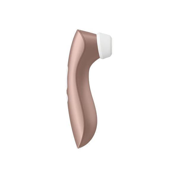 Вакуумний кліторальний стимулятор Satisfyer Pro 2+ Vibration з вібрацією SO2303 фото - купити в секс-шопі Чорний Кролик