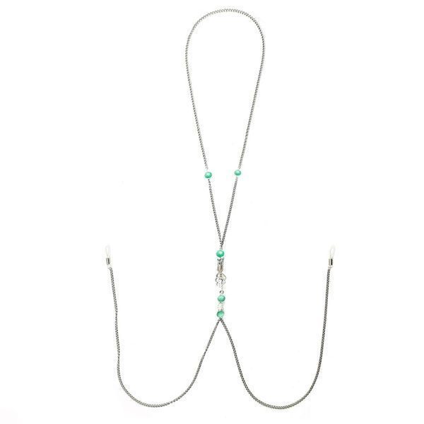 Прикраса для сосків Art of Sex - Nipple Clamps Arrow, колір м'ятний SO5855 фото - купити в секс-шопі Чорний Кролик