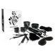 BDSM-набір Art of Sex &ndash; Spikes BDSM Set Leather, 10 предметів, чорний, натуральна шкіра SO7140 фото 4