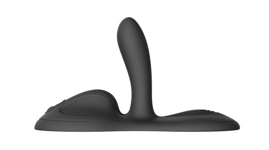 Sit-on-top смарт-вібратор Zalo &ndash; Flora Smart Vibrating Pad Obsidian Black, 9 моторів SX0717 фото - купити в секс-шопі Чорний Кролик