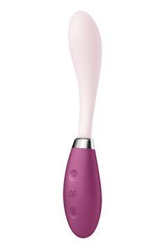 Вібратор Satisfyer G-Spot Flex 3 Grey, гнучкий стовбур із фіксацією положення SO6728 фото - купити в секс-шопі Чорний Кролик