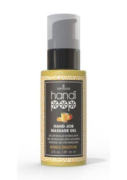 Смачний гель для вишуканих мануальних та оральних пестощів Sensuva - Handipop Mango Smoothie (59 мл) SO9823 фото - купити в секс-шопі Чорний Кролик