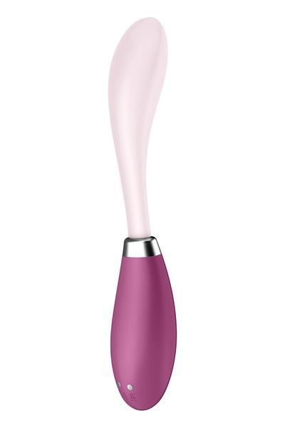 Вібратор Satisfyer G-Spot Flex 3 Grey, гнучкий стовбур із фіксацією положення SO6728 фото - купити в секс-шопі Чорний Кролик
