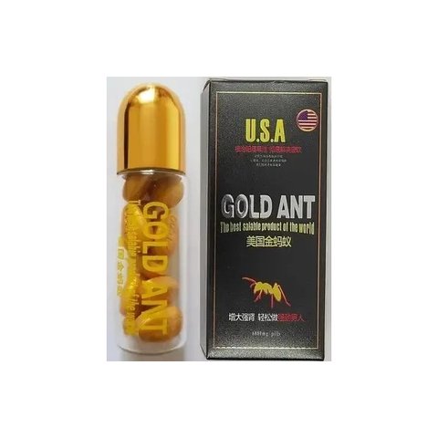 Таблетки для потенції Gold Ant-Золотий Мураха, BIO008 BIO008 фото - купити в секс-шопі Чорний Кролик