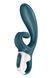 Смартвібратор-кролик Satisfyer Hug Me Bluegrey, 2 мотори, діаметр 4,2см, широка кліторальна частина SO6273 фото 5