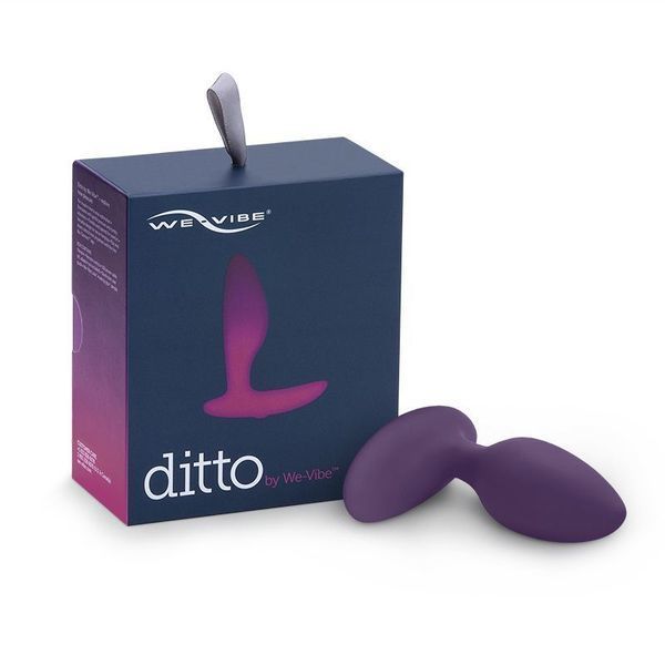 Анальна смарт-вібропробка We-Vibe Ditto Purple з пультом ДК SO1639 фото - купити в секс-шопі Чорний Кролик