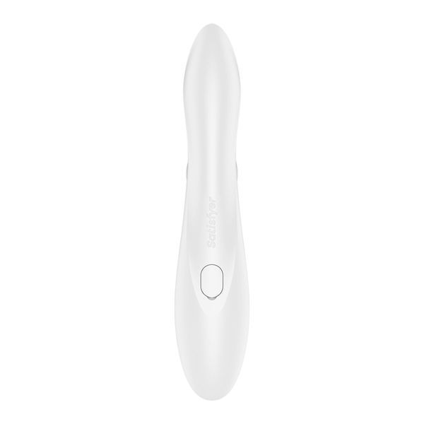 Вакуумний вібратор-кролик Satisfyer Pro+ G-Spot Generation 2 White SX4315 фото - купити в секс-шопі Чорний Кролик