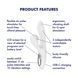 Вакуумний вібратор-кролик Satisfyer Pro+ G-Spot Generation 2 White SX4315 фото 6
