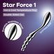 Металевий дилдо Satisfyer Star Force 1, двосторонній, можна нагрівати та охолоджувати SX3256 фото 6
