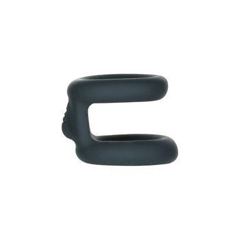 Подвійне ерекційне кільце LUX Active &ndash; Tug &ndash; Versatile Silicone Cock Ring SO5574 фото - купити в секс-шопі Чорний Кролик