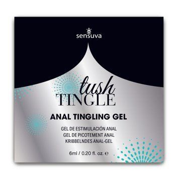 Пробник стимулювальнего анального геля Sensuva - Tush Tingle (6 мл) SX0659 фото - купити в секс-шопі Чорний Кролик