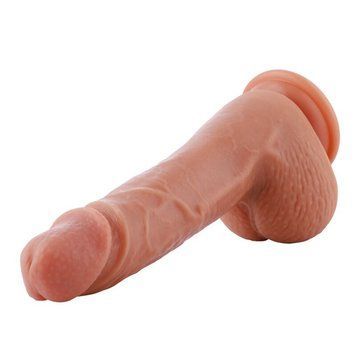 Ультрареалістичний фалоімітатор для секс-машин Hismith 8.3&Prime; 2-layers Silicone Flesh Dildo, 2-шаровий SO6204 фото - купити в секс-шопі Чорний Кролик