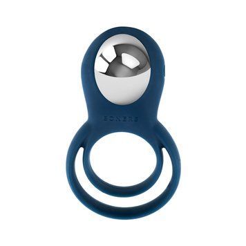 Ерекційне кільце Boners Vibrating Double Cock Ring SX3906 фото - купити в секс-шопі Чорний Кролик