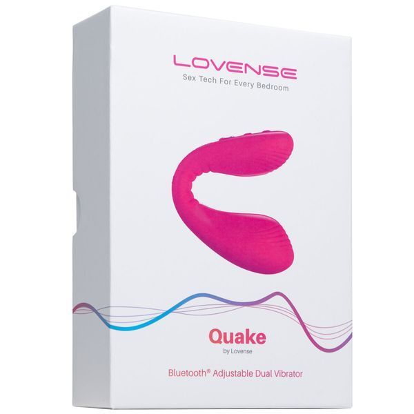 Подвійний смарт-вібратор Lovense Dolce (Quake) SO5055 фото - купити в секс-шопі Чорний Кролик