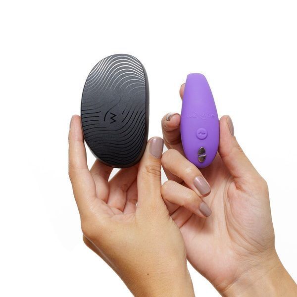 Смарт-вібратор для пар We-Vibe Sync GO Light Purple, тревел-кейс SX0527 фото - купити в секс-шопі Чорний Кролик