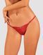 Мереживні стрінги Obsessive Lacelove thong XL/2XL Red, низька посадка SO8663 фото 1