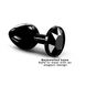 Металева анальна пробка з кристалом Dorcel Diamond Plug Black M SO7809 фото 3