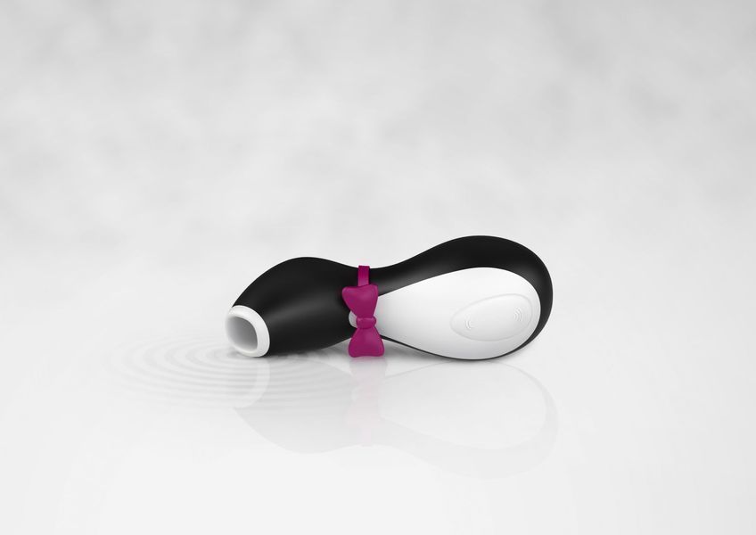 Вакуумний кліторальний стимулятор Satisfyer Penguin SO1641 фото - купити в секс-шопі Чорний Кролик