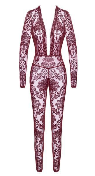Бодістокінг Noir Handmade F382 Kink Royal Catsuit XL SX4151 фото - купити в секс-шопі Чорний Кролик
