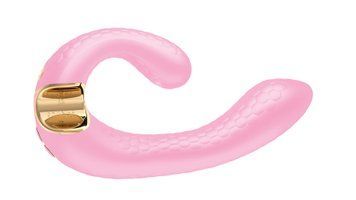Вібратор-кролик Shunga Miyo Light Pink SO6910 фото - купити в секс-шопі Чорний Кролик