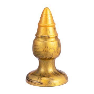 Анальна пробка SilexD Fantasy - Goldy M Plug SX3956 фото - купити в секс-шопі Чорний Кролик