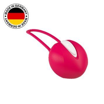 Вагінальна кулька Fun Factory SMARTBALL UNO, червона, одинарна, діаметр 3,6 см SX0958 фото - купити в секс-шопі Чорний Кролик