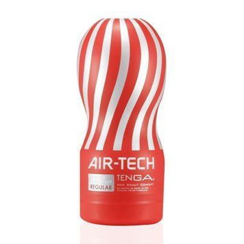 Мастурбатор Tenga Air-Tech Regular, вища аеростимуляція та всмоктувальний ефект ATH-001R фото - купити в секс-шопі Чорний Кролик