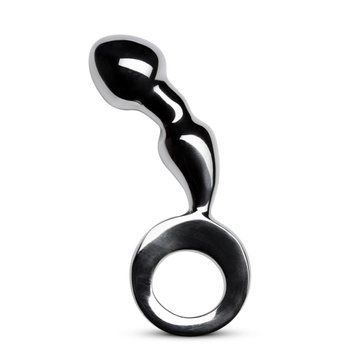 Анальна пробка Sinner Gear Unbendable &mdash; Drang Fun Metal Anal Plug SO4616 фото - купити в секс-шопі Чорний Кролик