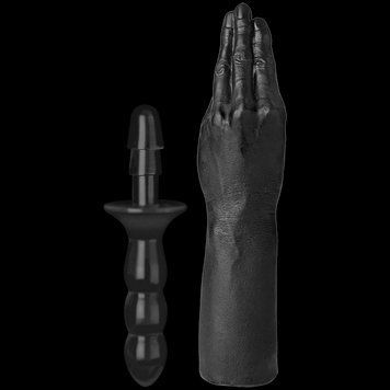 Рука для фістингу Doc Johnson Titanmen The Hand with Vac-U-Lock Compatible Handle, діаметр 6,9 см SO2810 фото - купити в секс-шопі Чорний Кролик