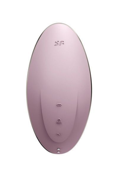 Вакуумний вібратор Satisfyer Vulva Lover 1 Violet SO6714 фото - купити в секс-шопі Чорний Кролик