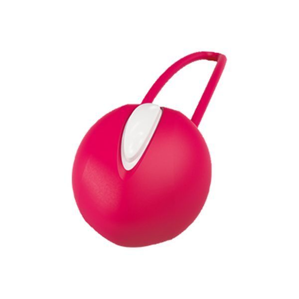 Вагінальна кулька Fun Factory SMARTBALL UNO, червона, одинарна, діаметр 3,6 см SX0958 фото - купити в секс-шопі Чорний Кролик