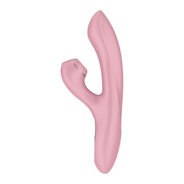 Вакуумний вібратор-кролик Satisfyer Pro+ G-Spot Generation 2 Pink SX4316 фото - купити в секс-шопі Чорний Кролик