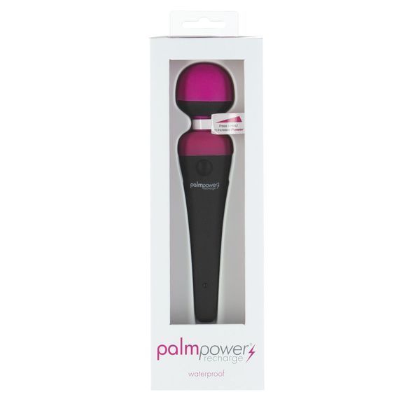 Вібромасажер PalmPower Recharge Pink, перезаряджуваний, гнучка головка, тревел-замок SO8902 фото - купити в секс-шопі Чорний Кролик