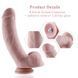 Силіконовий фалоімітатор для секс-машин Hismith 8.3&Prime; Silicone Dildo, вигнутий, система KlicLok SO6205 фото 2