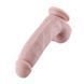 Силіконовий фалоімітатор для секс-машин Hismith 8.3&Prime; Silicone Dildo, вигнутий, система KlicLok SO6205 фото 4