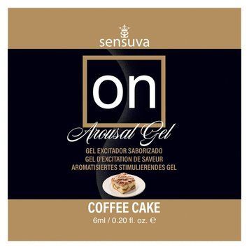 Пробник збудливого гелю Sensuva - ON for Her Arousal Gel Coffee Cake (4 мл) SO3160 фото - купити в секс-шопі Чорний Кролик