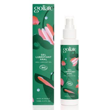 Анальний лубрикант Goliate Gel Lubrifiant Anal 100 мл, розслаблювальний, веган-френдлі SX3013 фото - купити в секс-шопі Чорний Кролик