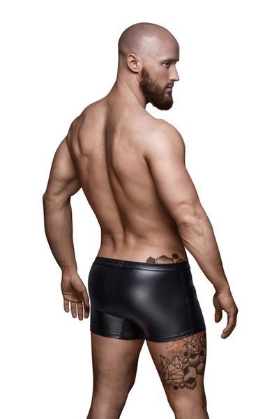Чоловічі шорти Noir Handmade H006 Men shorts, L, з мокрим ефектом SX0003 фото - купити в секс-шопі Чорний Кролик