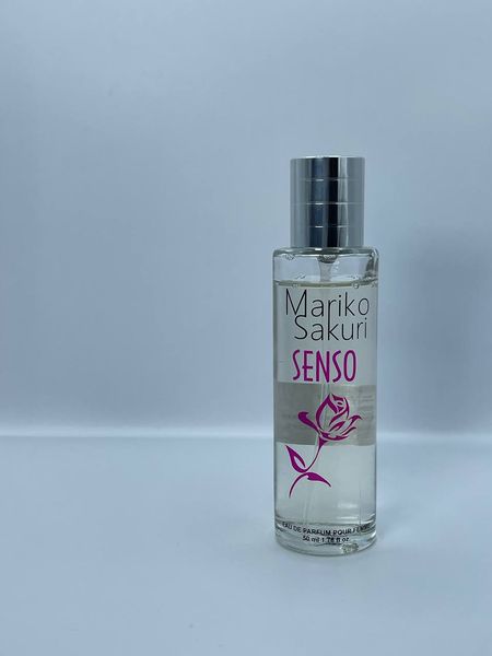 Духи з феромонами для жінок Mariko Sakuri SENSO, 50 ml 91400020 фото - купити в секс-шопі Чорний Кролик