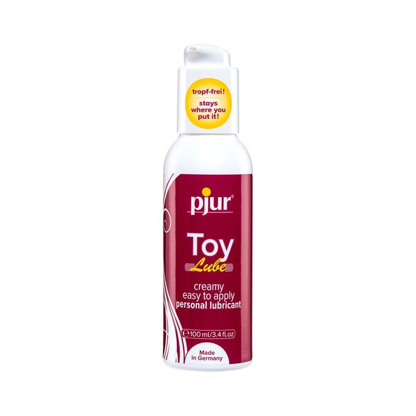 Крем-лубрикант для іграшок pjur Toy Lube (100 мл) на гібридній основі, не стікає PJ13070 фото - купити в секс-шопі Чорний Кролик